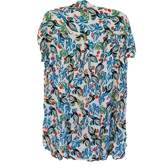 Lost + Wander Luau On The Beach Tropical Print Beach Tunic Sz XL/2XL NWT - Picture 9 of 16